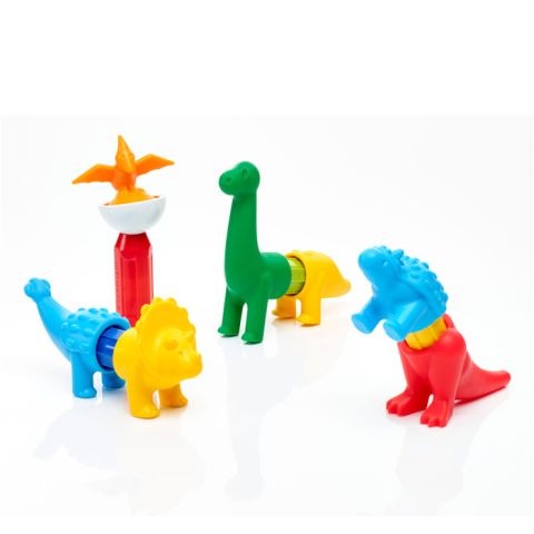 SmartMax My First People Magnetic Construction Set, Steam Rocket