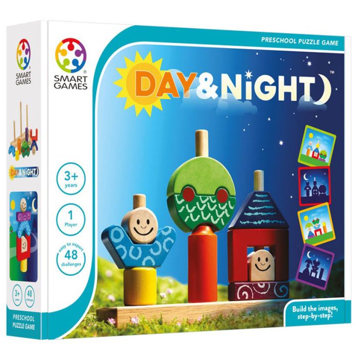 Buy Day and Night from SmartGames, Brain teaser puzzle games