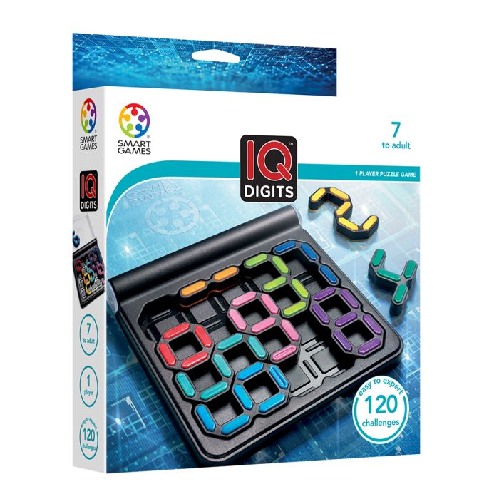 SmartGames IQ Fit 3D Travel Game with 120 Challenges