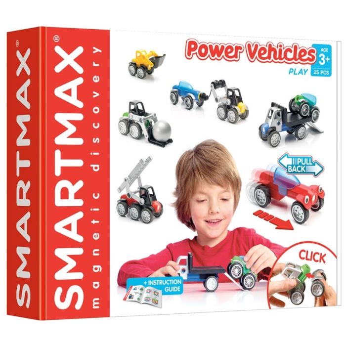 SmartMax My First Vehicles Magnetic Discovery STEM Play Set for Ages 1+