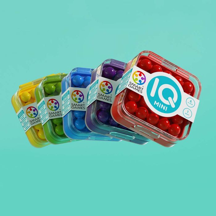 SmartGames IQ Bundles Color Series: IQ Twist & IQ XOXO 240 Challenges 